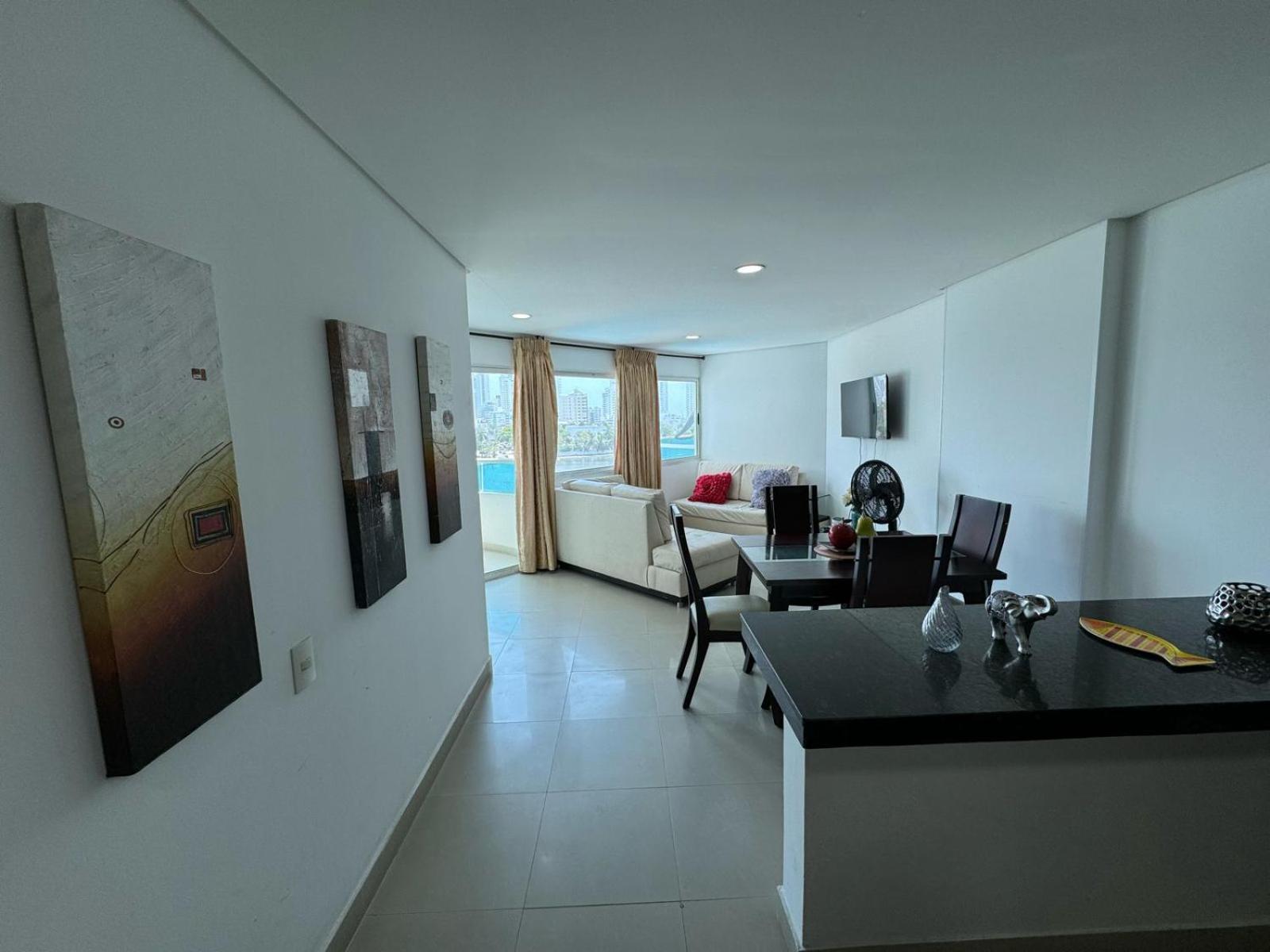 Apartamento En Laguito Ed Torres Del Lago 604 Icdi Cartagena Esterno foto