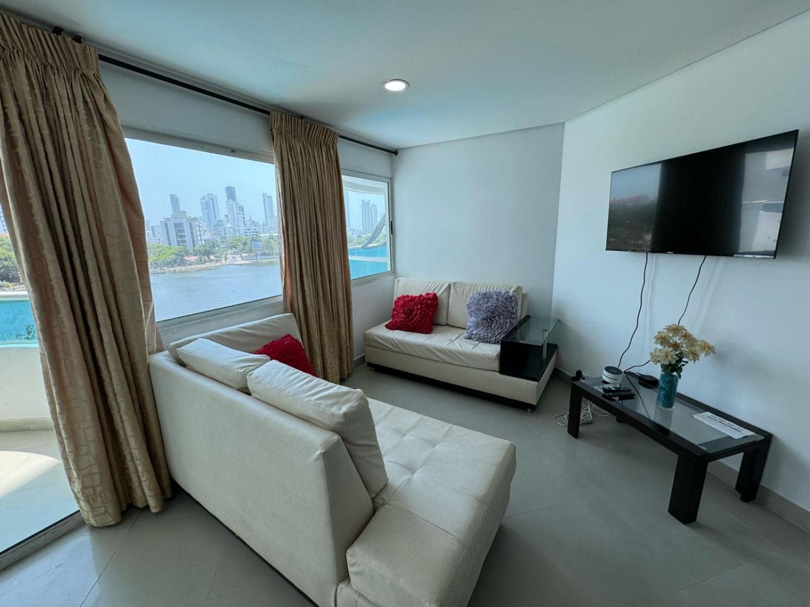 Apartamento En Laguito Ed Torres Del Lago 604 Icdi Cartagena Esterno foto